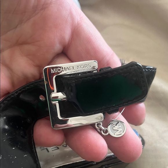 Michael Kors Black and White Heels - Picture 4 of 5